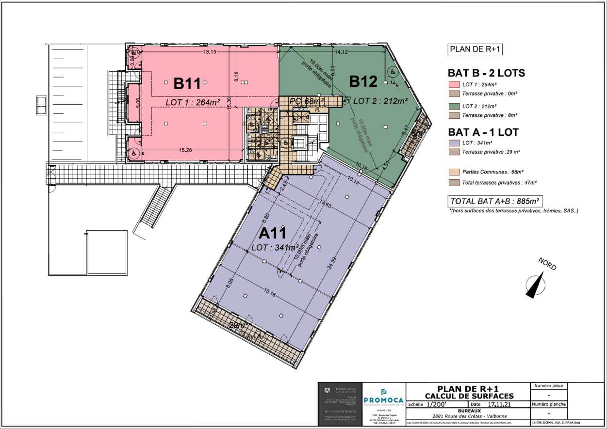 Bureau Sophia Antipolis 1417m² Location bureau Sophia Antipolis Alpes-Maritimes OLBUR2313545 16